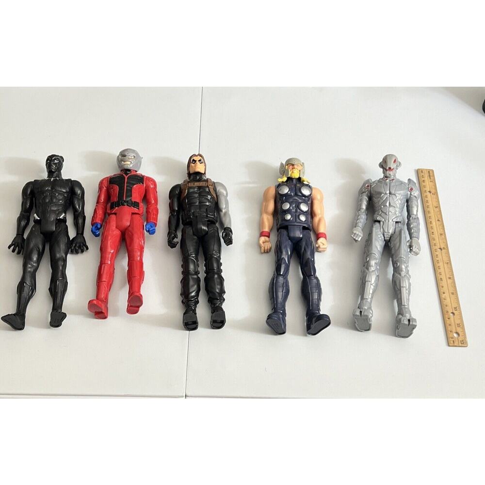 Marvel Avengers Titan Hero Series 12" Action Figures Lot Of 5
